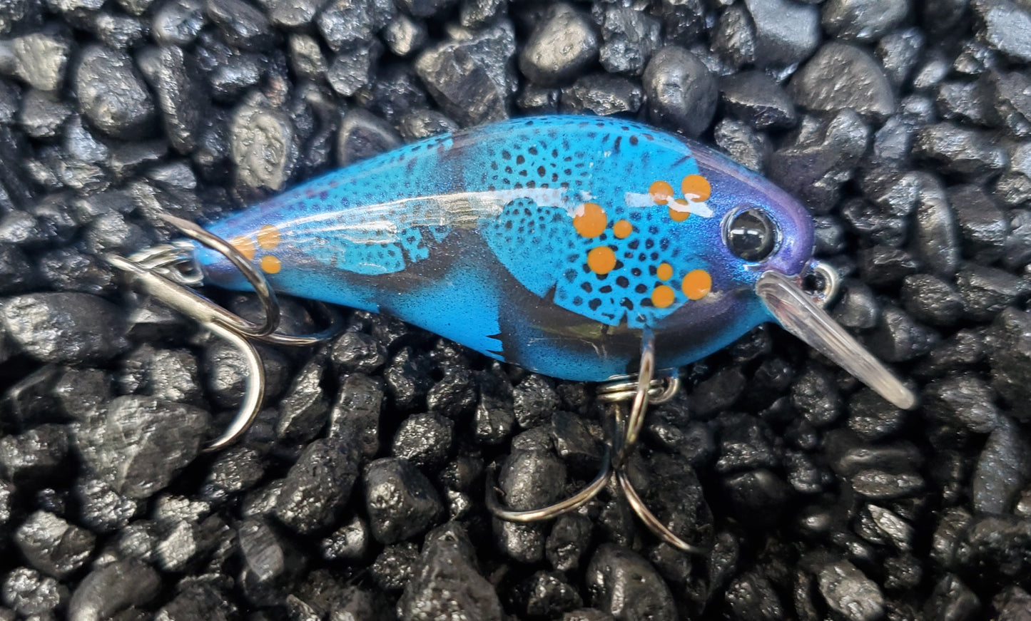 KVD 1.0 Custom Repainted Squarebill Sapphire Craw