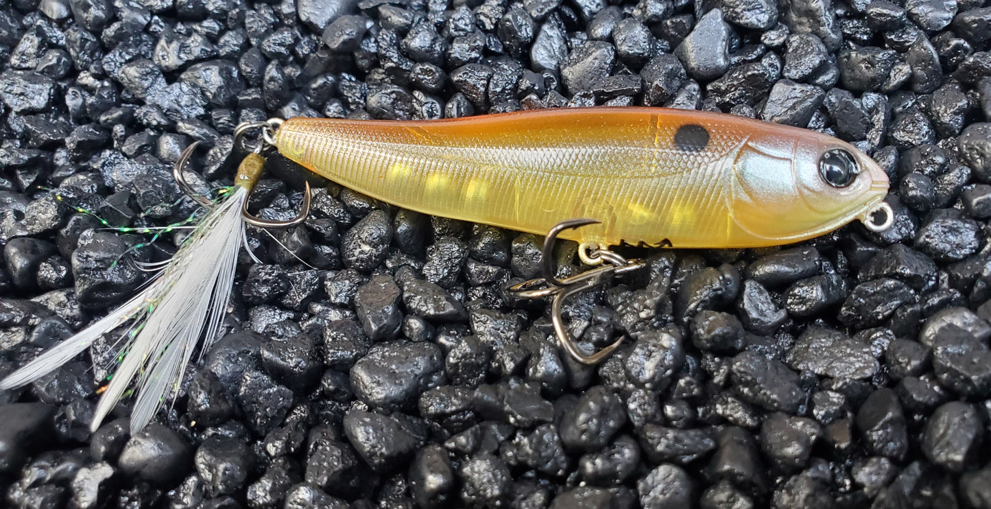 Dog-X Mini Topwater Walker: Tennessee Whiskey