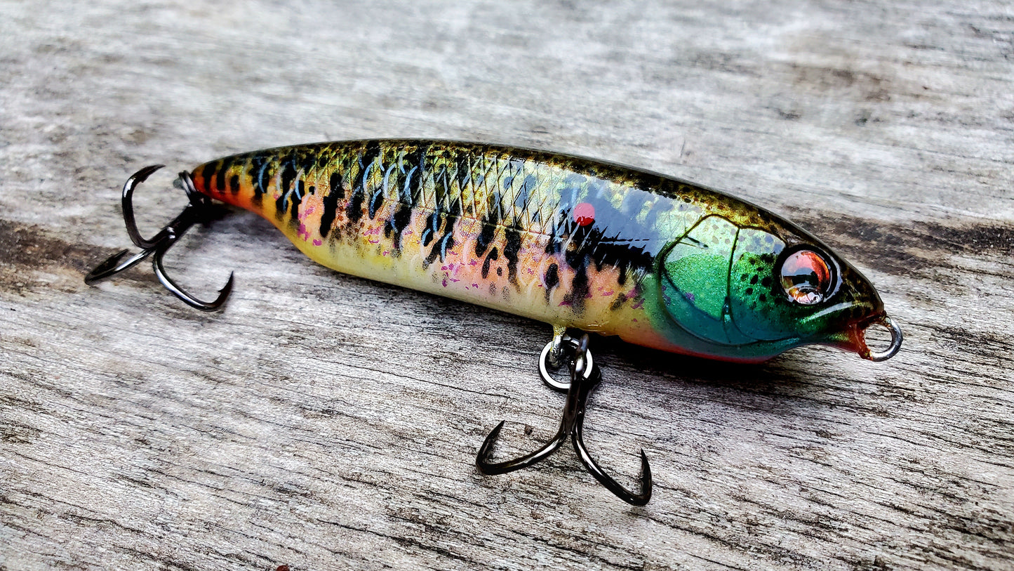 Natural Bluegill Karashi Topwater Finesse/Walker