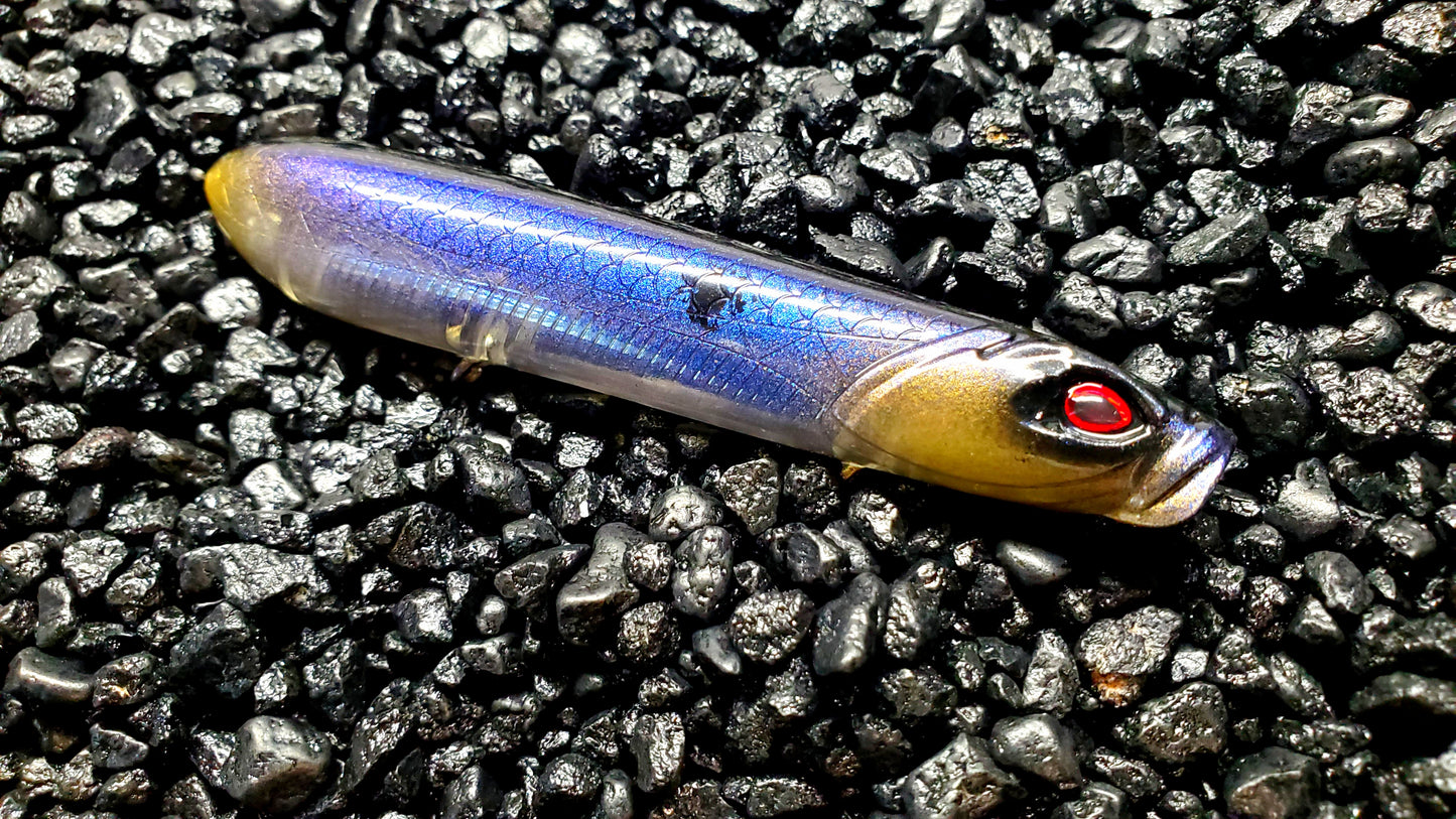 Electric Ghost Shad Shower Popper