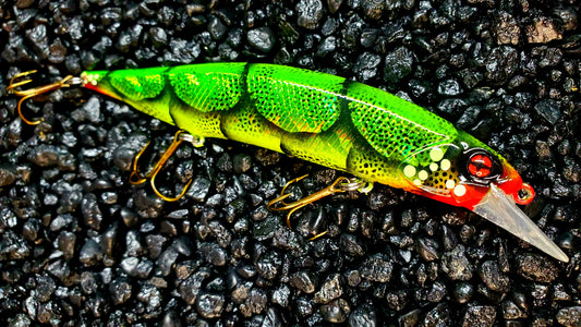 Peacock Craw Holographic Realis 120SP Suspending Jerkbait