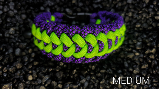 Zombie Apocalypse Trilobite Paracord Bracelet Size Medium