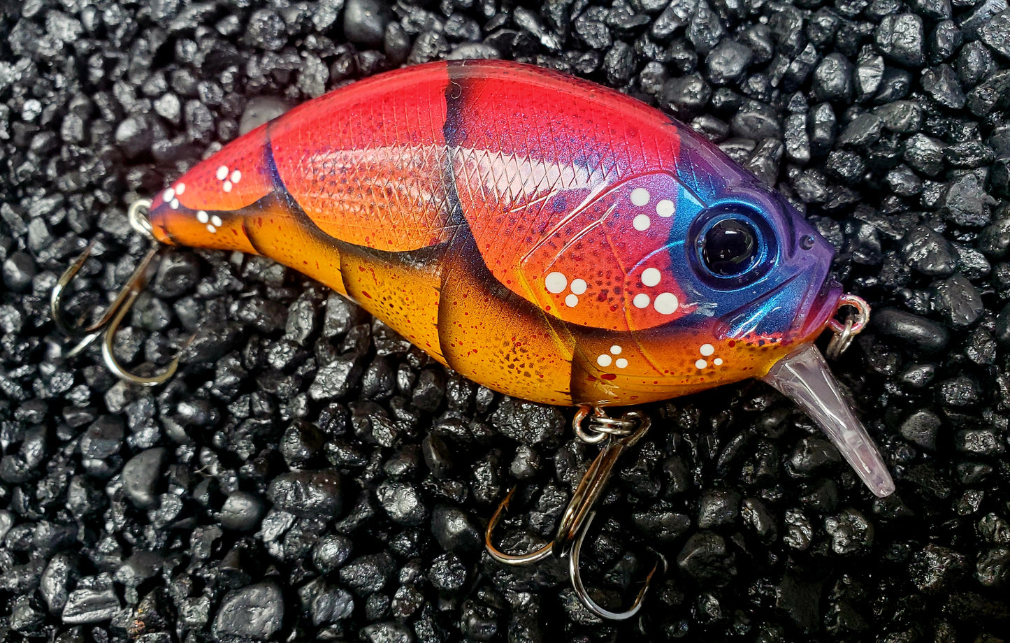 Red Craw Grenade Squarebill Crankbait