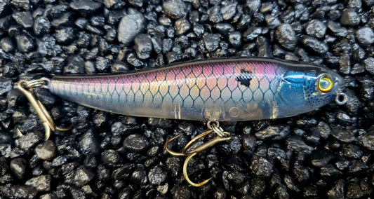 Goldenberry Ghost Shad Giant Dog-X Topwater Walker