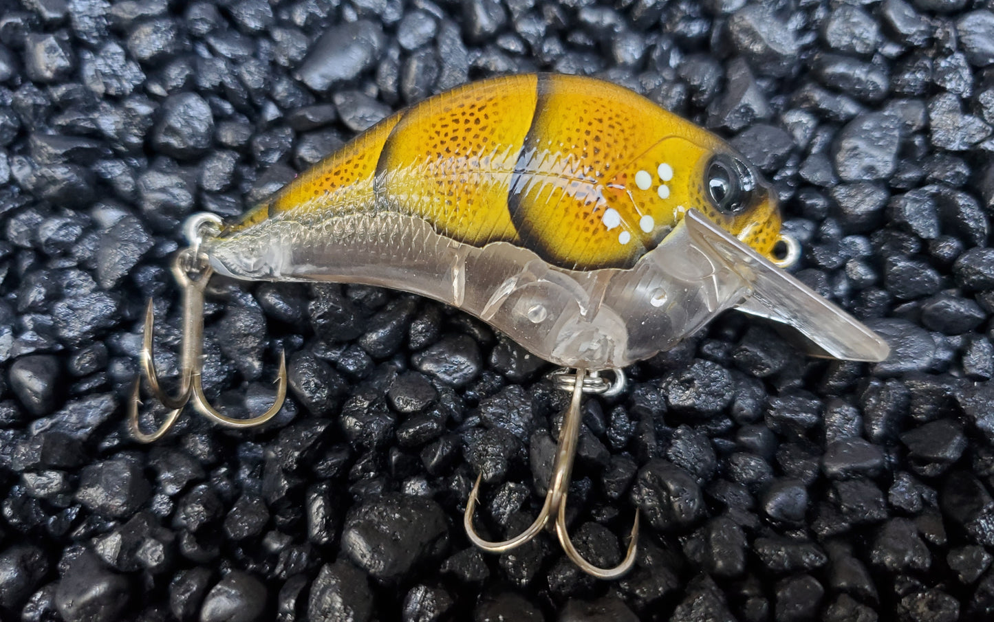 Clear Belly Ochre Craw S-Crank