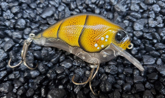 Clear Belly Ochre Craw S-Crank