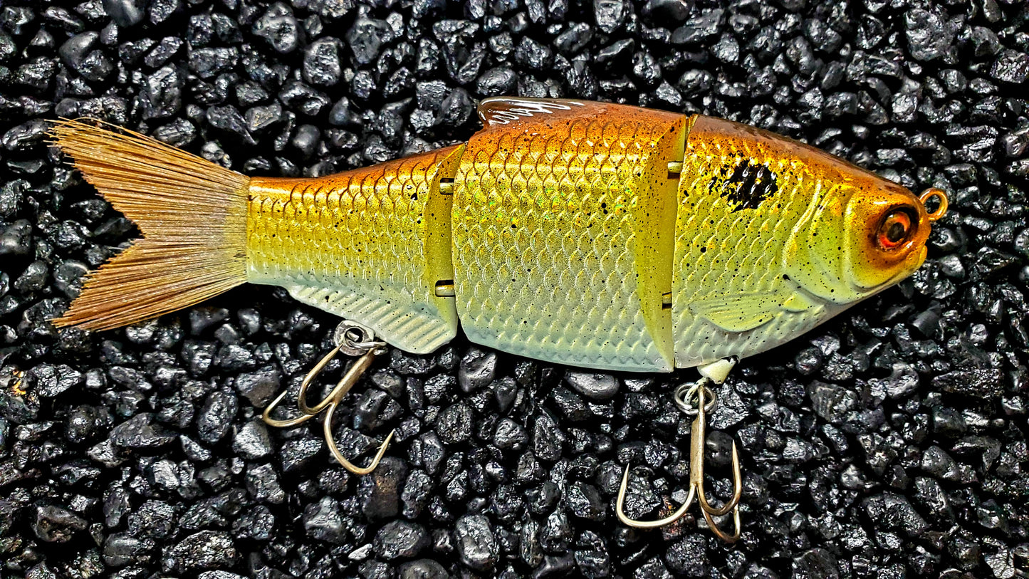 Golden Shad 5" Holographic Swimbait