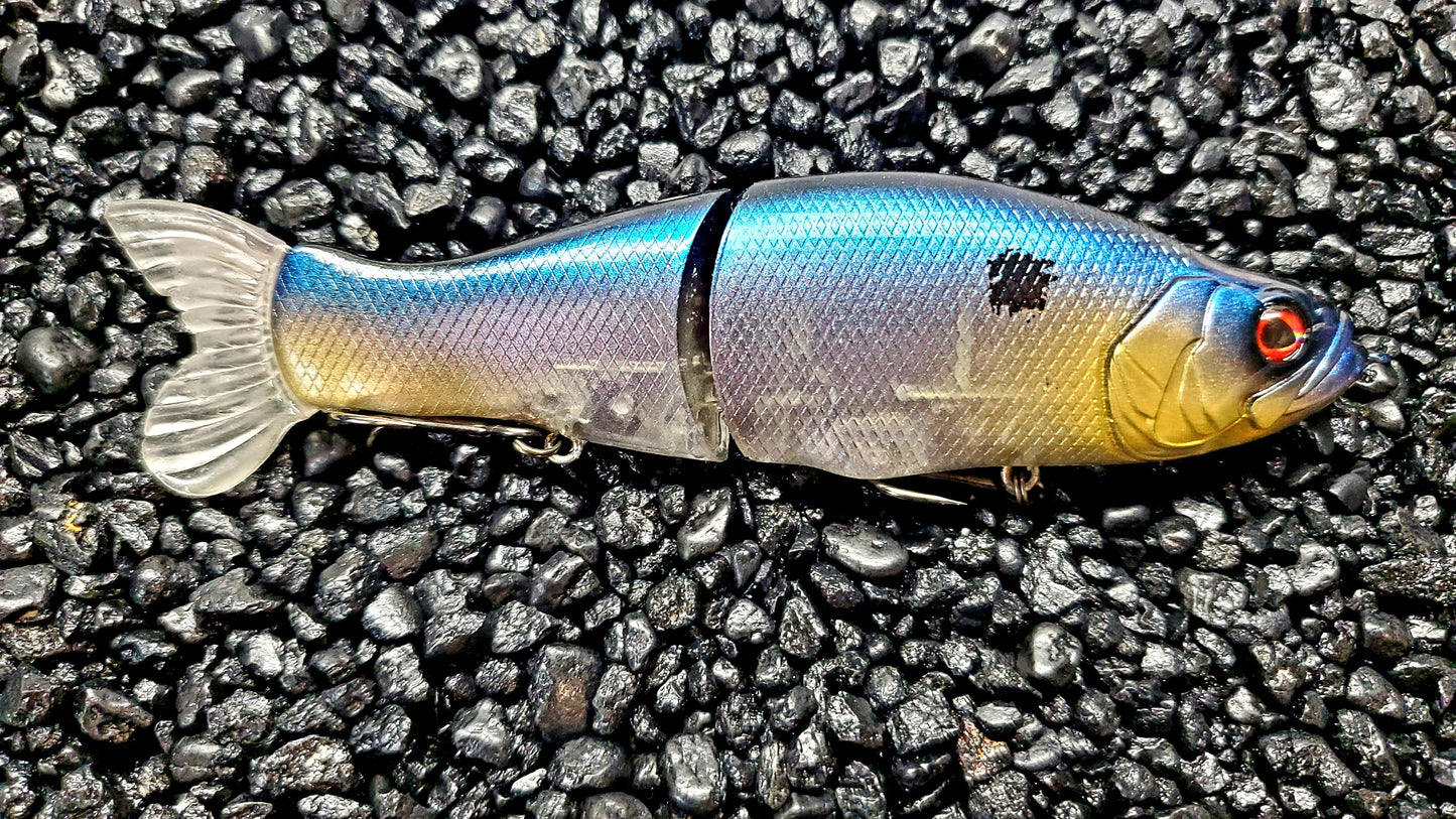 I Slide 135 Swimbait Electric Ghost Shad