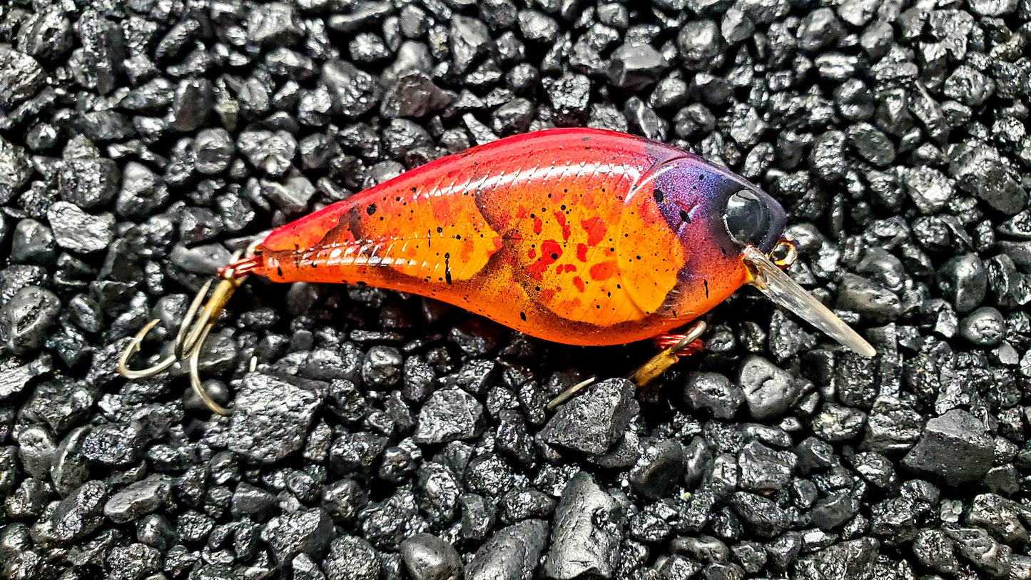 Red Craw 1.5" Squarebill