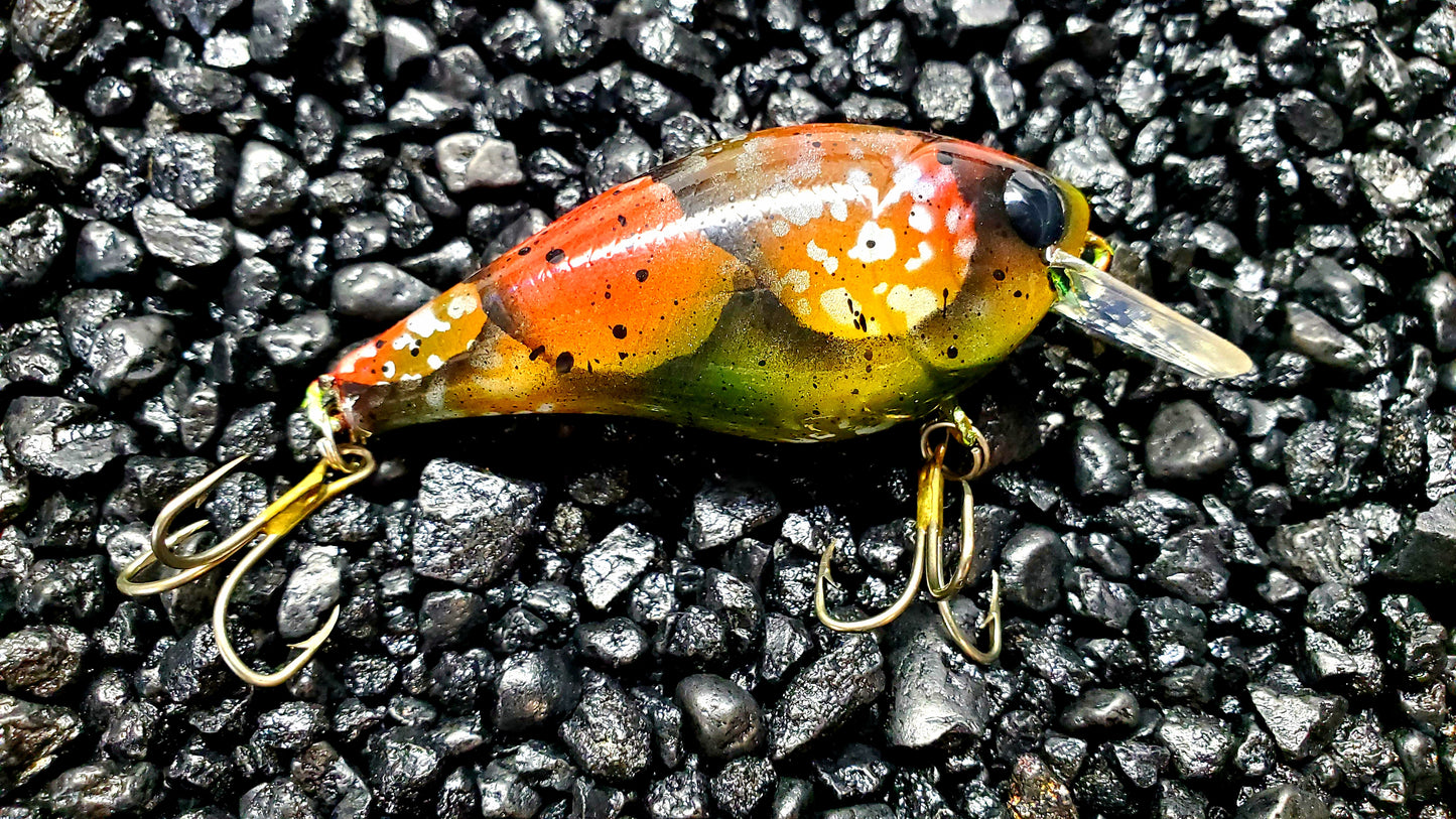 Olive Craw 1.5 Squarebill