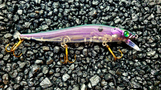 Purple Ghost Shad 110 Jerkbait