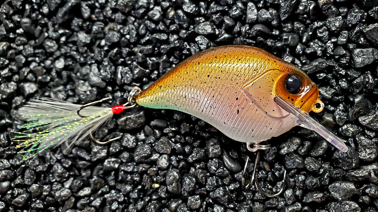 Bronzeback S-Crank W/ Feathered Hook