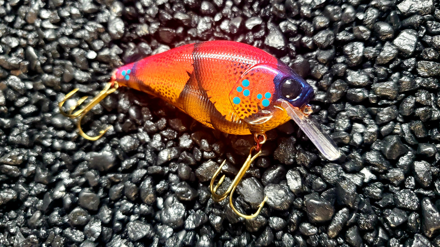 Red Craw 2.5 Squarebill