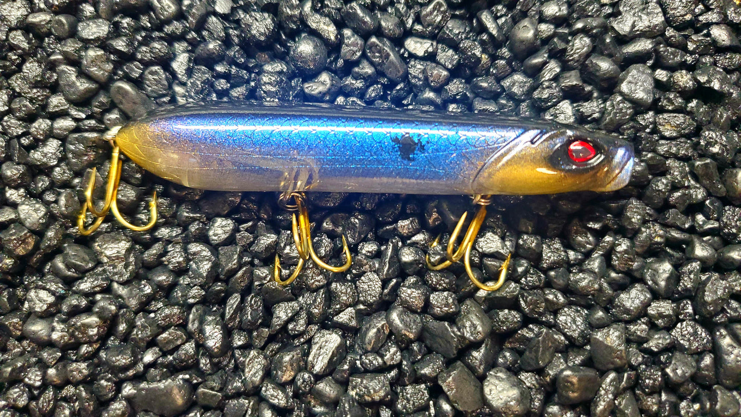 Electric Ghost Shad Shower Popper