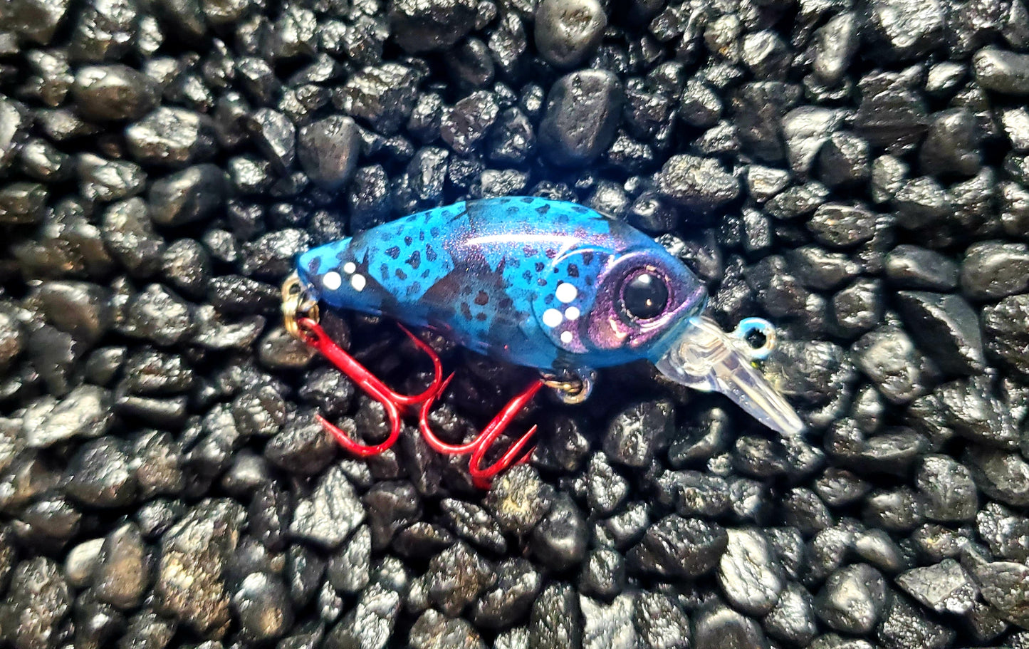 Electric Blue Craw Micro Crank