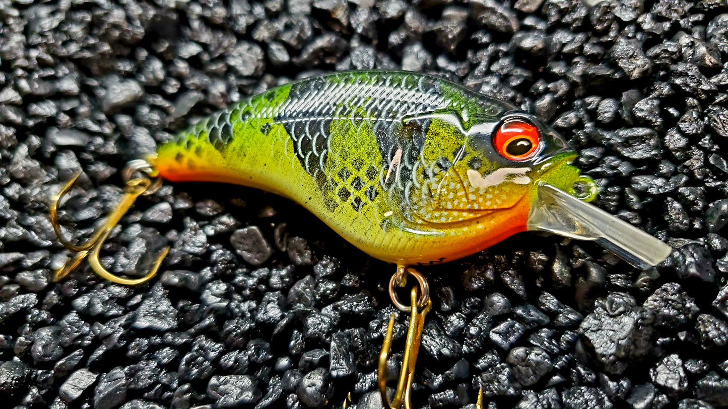 Natural Perch Flatside Crankbait