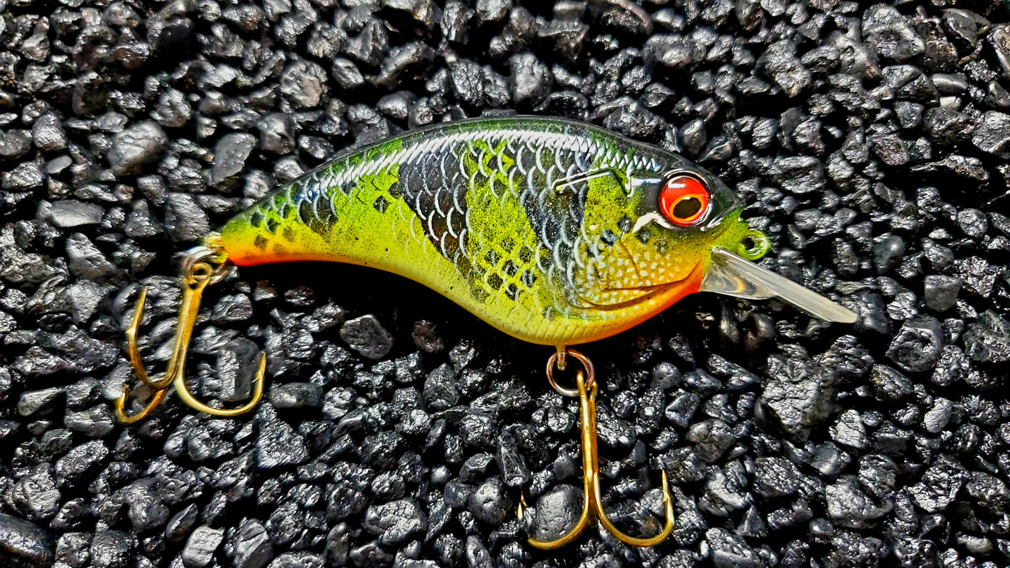 Natural Perch Flatside Crankbait