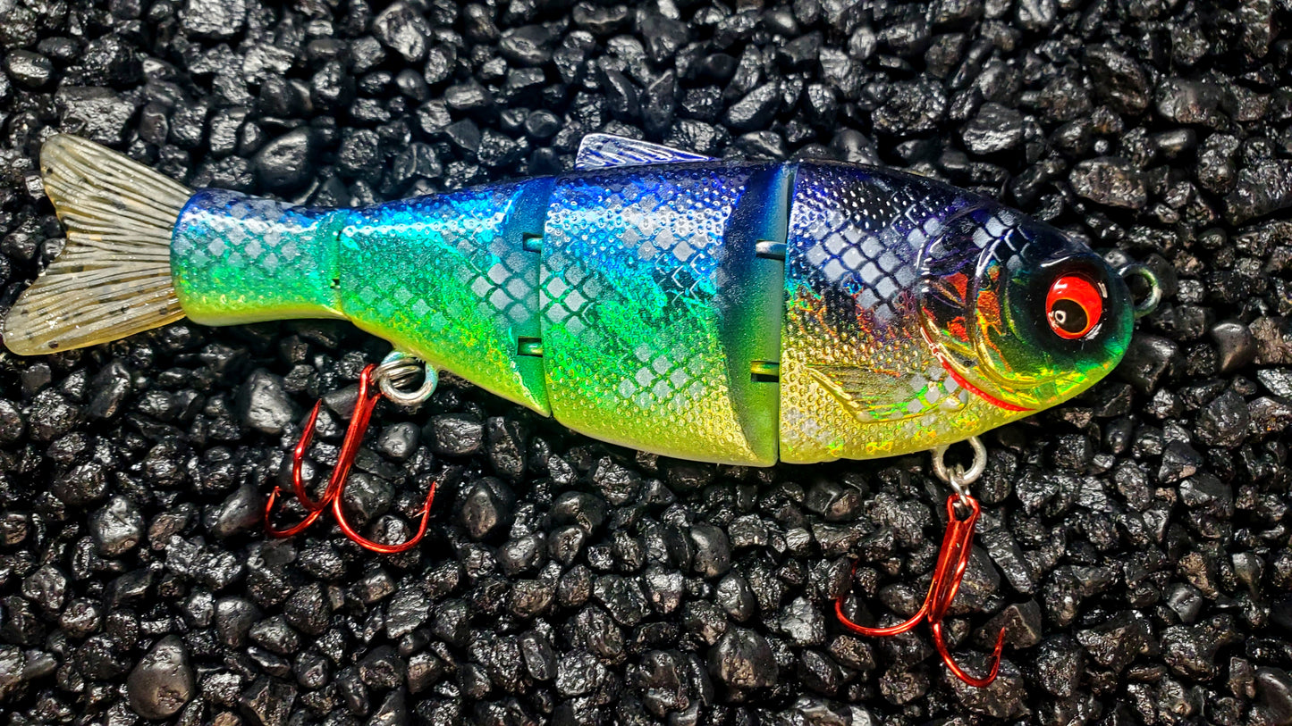 Holographic Tropical Shad  5" Swimbait