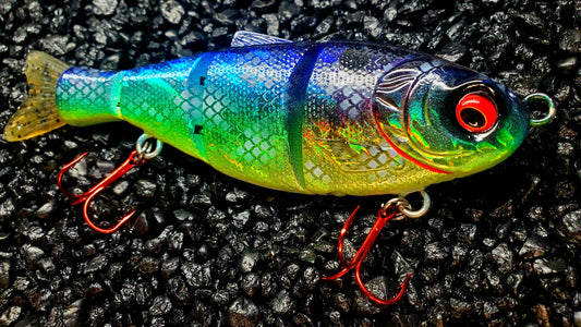 Holographic Tropical Shad  5" Swimbait