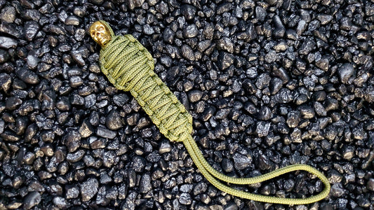 Mini Paracord Mummy Lanyard (Olive Drab)