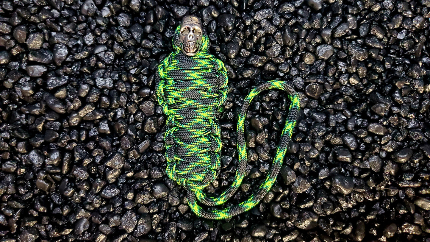 Paracord Mummy Lanyard (Zombie Camo)